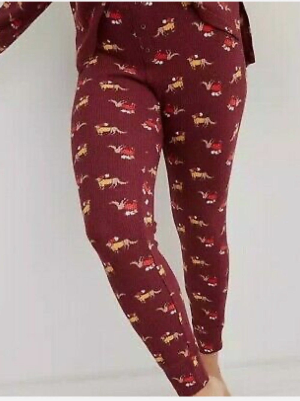 Aerie Waffle Knit Thermal Leggings Sleepwear